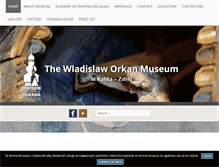 Tablet Screenshot of muzeum-orkana.pl